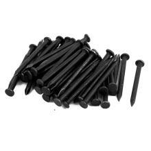 smooth shank black finished surface steel concrete nail